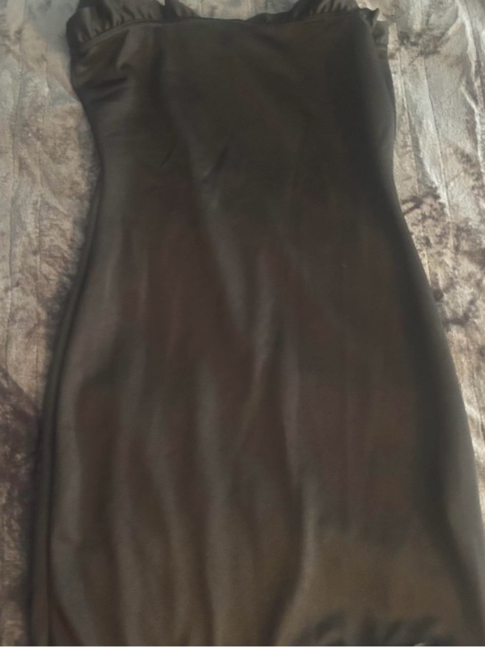 Classic Black ruffle Bodycon Dress